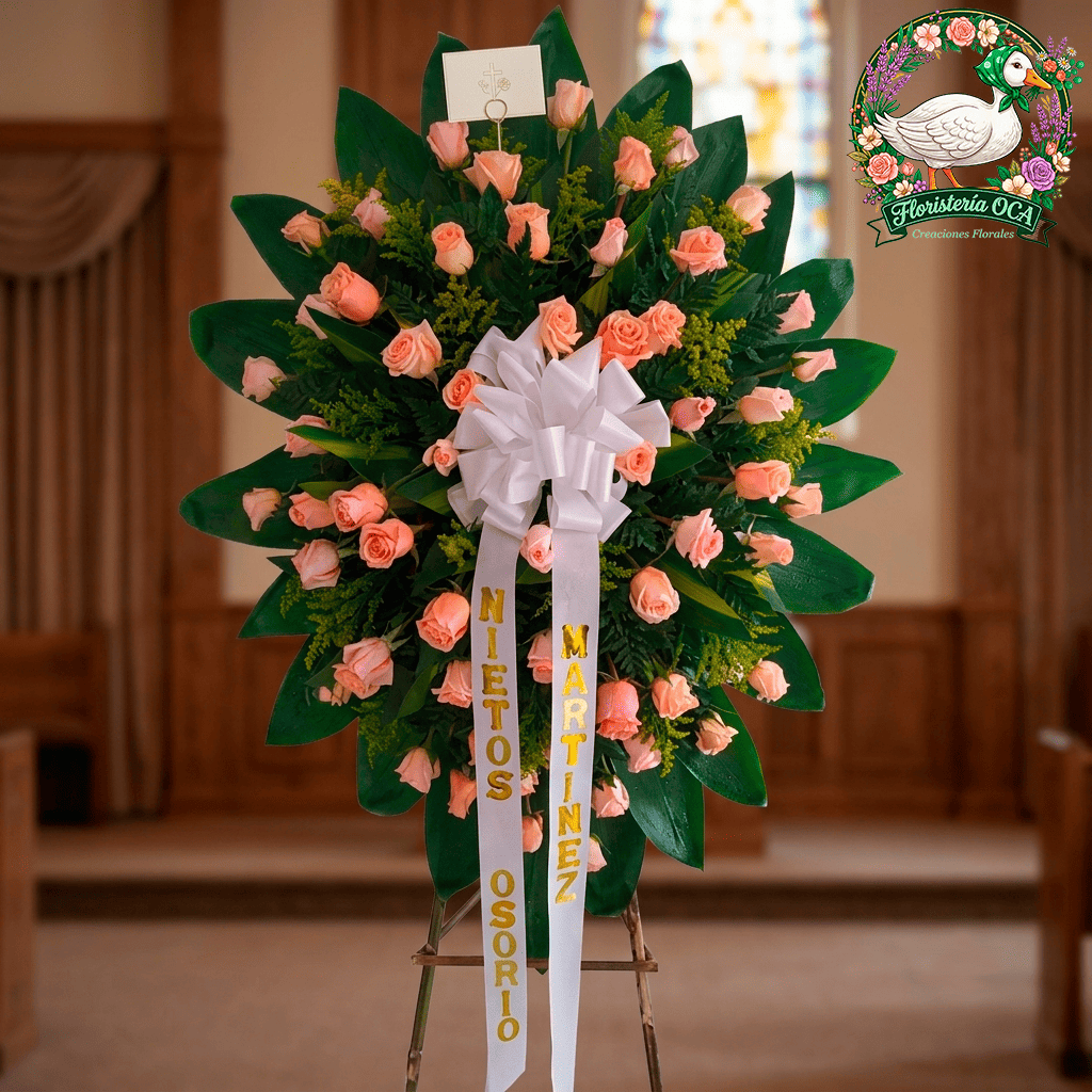 Corona Fúnebre Sencilla