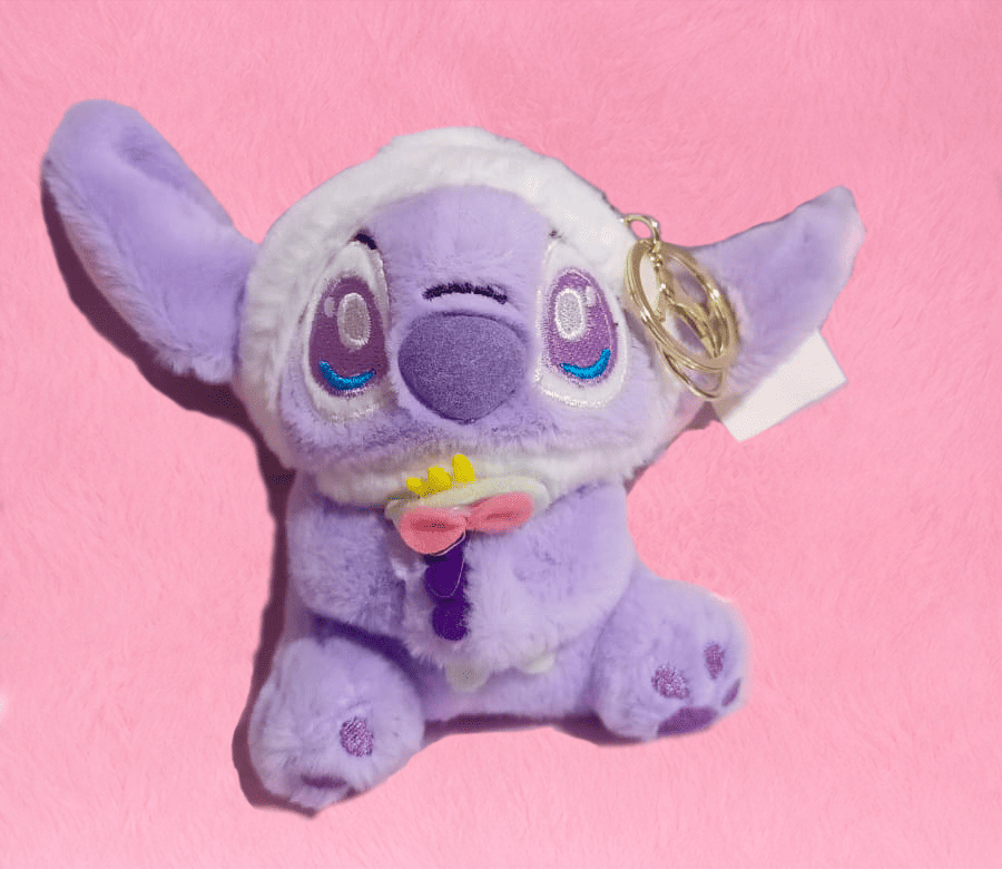 Llavero Peluche Alienígena Lila