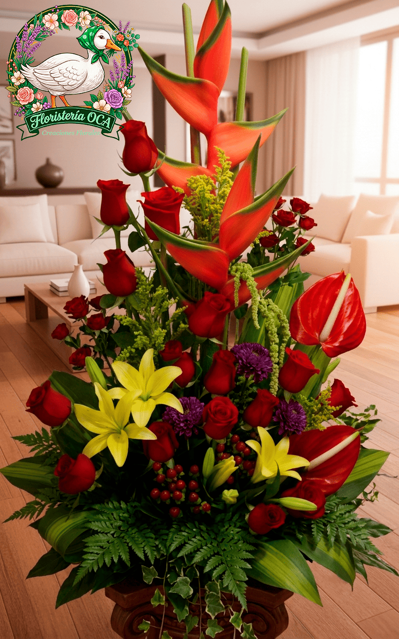 Arreglo con Flores y Chocolates
