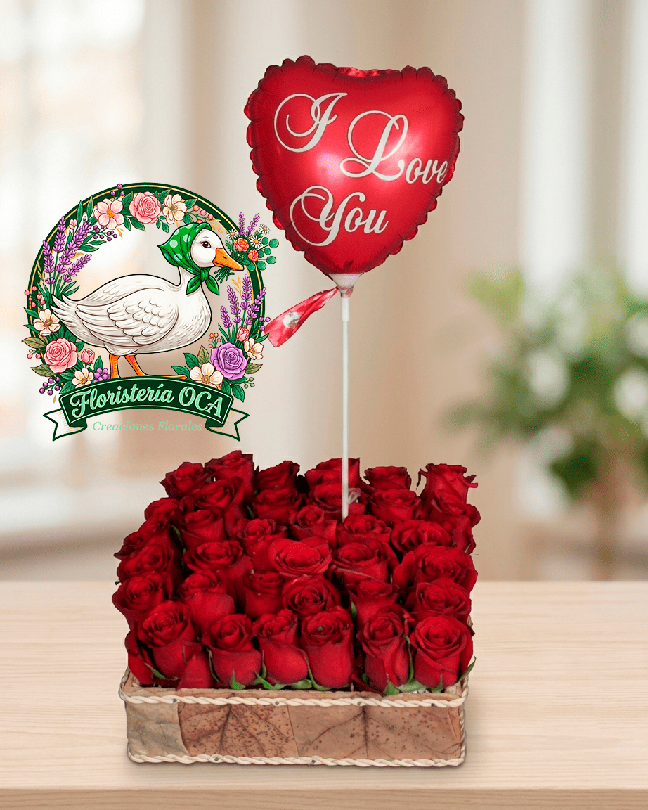 Arreglo Romántico Corazón